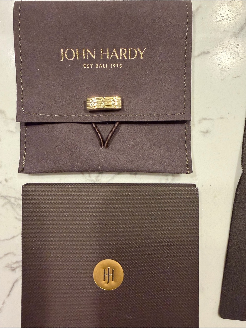 John Hardy Cufflinks with Braided and Textured Motif